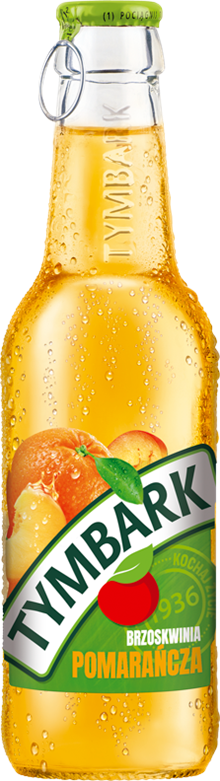 Tymbark Sinas-perzik 0,25l fles