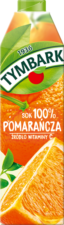 Tymbark Sap 100% Sinaasappelsap 1l ktn