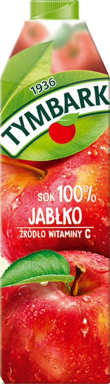 Tymbark Sap 100% appelsap 1l ktn