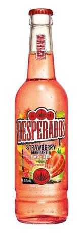 Desperados Strawberry Margarita 20*0,4l fles/Alk 3%PLATO10.1