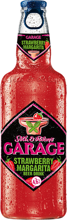 Garage Strawberry Margarita BEER DRINK 0,4l fles/Alc.4,5%