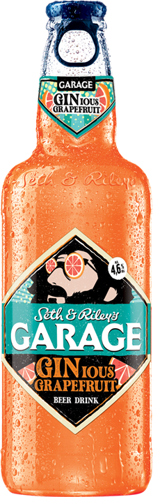 Garage Ginious Grapefruit  0,4l fles / Alc.4,6% Eks.12,0%