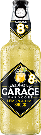 Garage Lemon Lime Shock 20* 0,4l fles/alc 8.0%