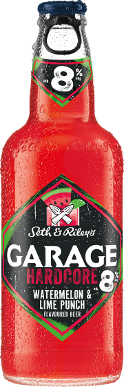 Garage Hardcore Watermelon&Lime Punch 20* 0,4l fles/alc 8.0%