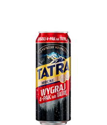 Tatra Mocne 0,5l blik  (retourneerbaar)  / Alc7%Eks13.9%