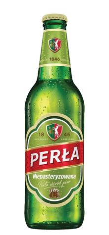 Perla Niepasteryzowana fles 20*0,5l alc.4.8%