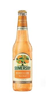 Somersby  Mango & lime  0,4l fles / Alc4,5%Eks12,2%