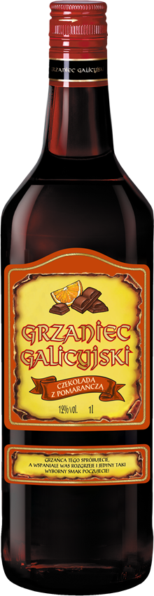 Grzaniec Galicyjski Chocolade/Sinaasappelsmaak 9x1l /Alk 12%