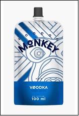 VOODOO MONKEY VØODKA 100 ML Alc 40%