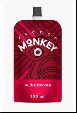 VOODOO MONKEY WISNIØOVKA 100ML (cherry) Alc 28%