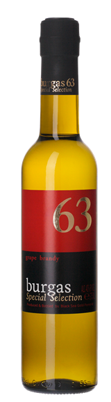 Grape Brandy BURGAS 63 SPECIAL 0,5l/40%