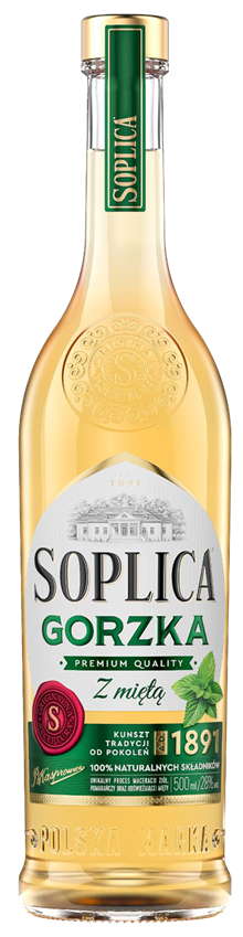 SOPLICA Gorzka z Mieta 0,5l/Alc.28%