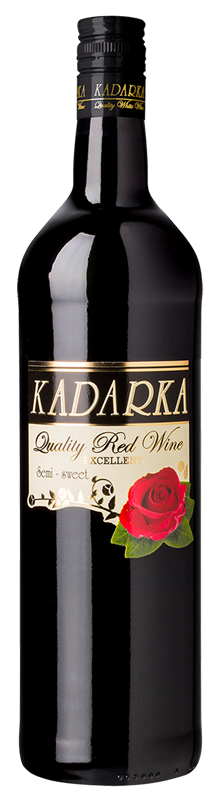 Kadarka Red Semi Sweet  6x1,0l / Alk. 10.5%