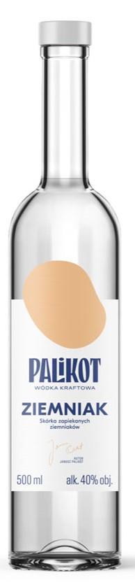 Wódka Palikot Kraftowa Ziemniak 8*0,5l Alc. 40%